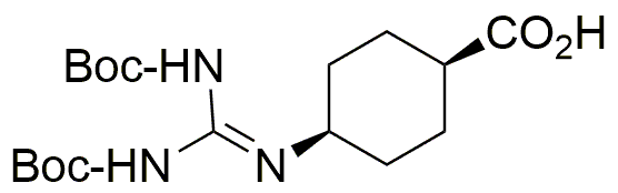 4-cis-[(Boc)2-guanidino]cyclohexane carboxylic acid