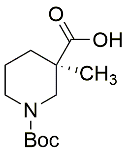 (Ácido R-Boc-3-metil-piperidina-3-carboxílico