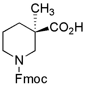 Acide (R)-Fmoc-3-méthyl-pipéridine-3-carboxylique