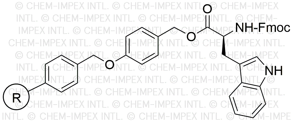Resina Fmoc-L-Trp-Wang (0,3-0,8 meq/g, malla 200-400)