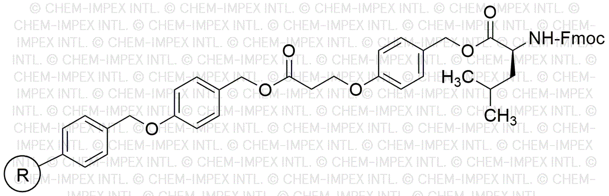 Fmoc-L-Leu-MPPA(Wang) resin (0.3-0.8 meq/g, 100-200 mesh)