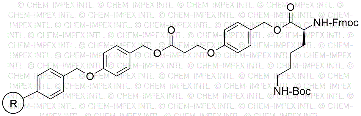 Fmoc-L-Lys(Boc)-MPPA(Wang) resin (0.3-0.8 meq/g, 100-200 mesh)