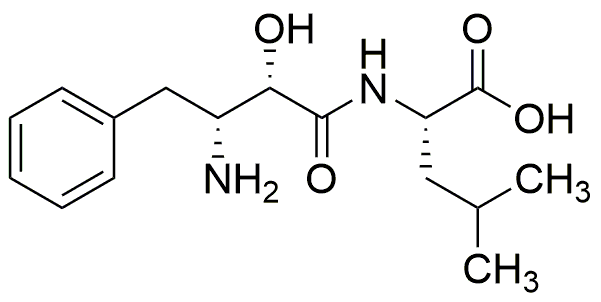 N-[(2S,3R-3-amino-2-hydroxy-4-phénylbutyryl]-L-leucine