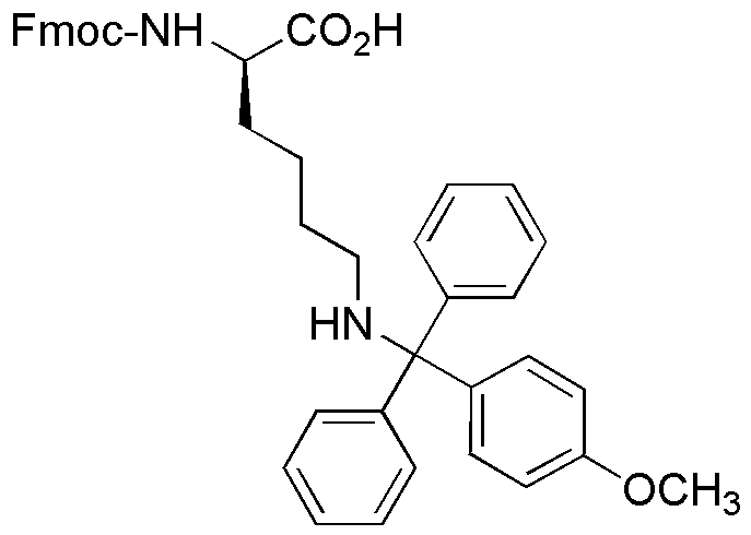 Nα-Fmoc-Nε-4-methoxyyltrityl-D-lysine