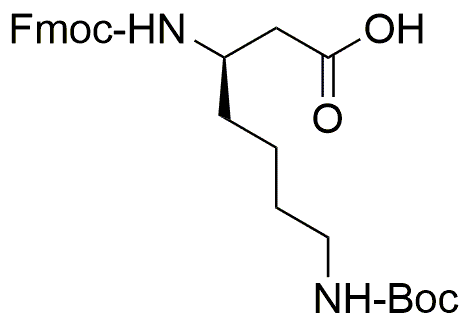 Nβ-Fmoc-Nω-Boc-D-β-homolysine