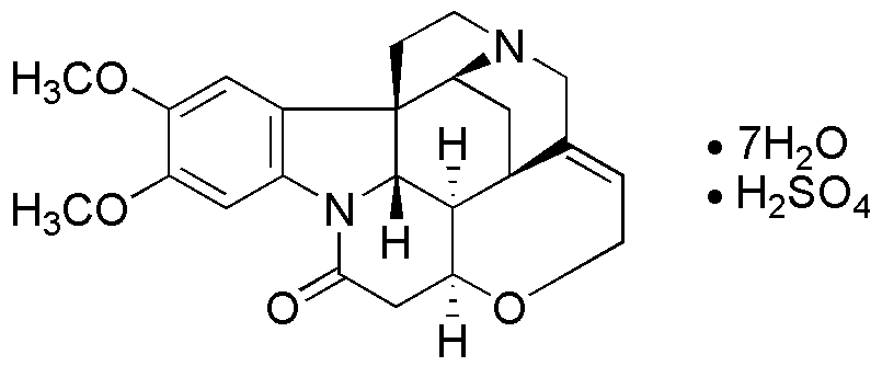 Sulfato de brucina heptahidratado