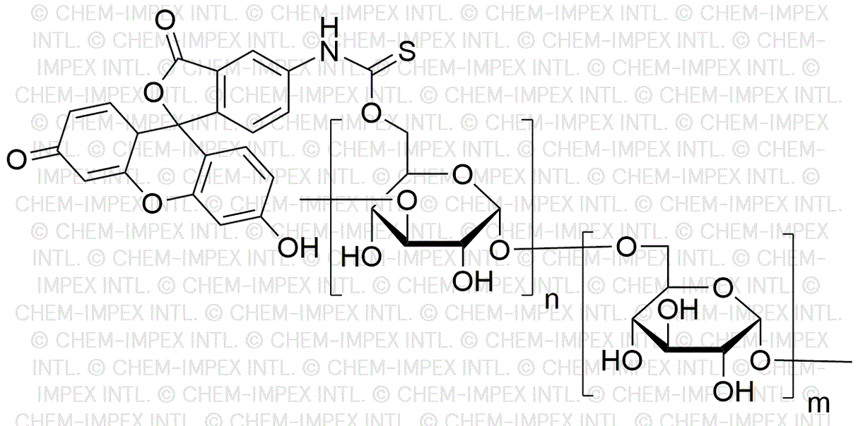 Isothiocyanate de fluorescéine–dextrane, poids moléculaire moyen 10 000