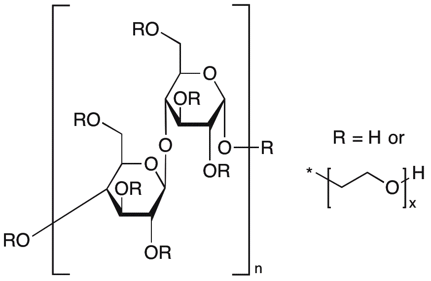 Hydroxyéthylcellulose (4 500-6 500 mPa·s, 2 % dans l'eau à 25 °C)