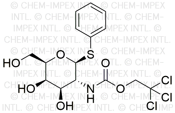 Fenil 2-desoxi-1-tio-2-(2,2,2-tricloroetoxiformamido)-bD-galactopiranósido