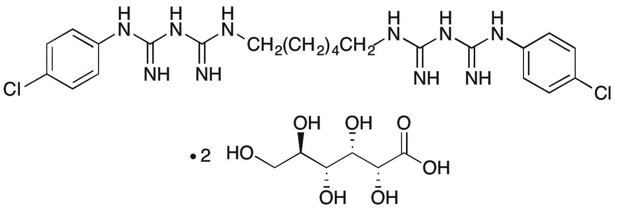 Solución de digluconato de clorhexidina al 20% en H2O