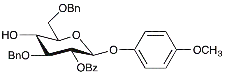 4-Methoxyphenyl 2-O-benzoyl-3,6-di-O-benzyl-β-D-glucopyranoside