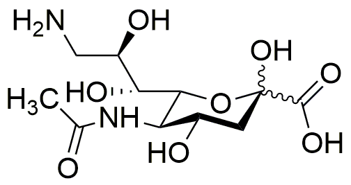 Ácido N-acetil-9-desoxi-9-aminoneuramínico