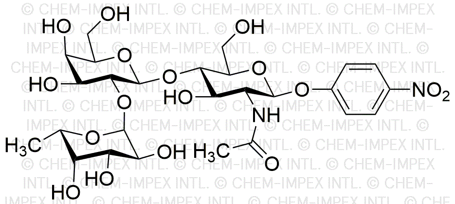 Fucα1-2)Galβ1-3)GlcNAc-β-pNP (=glycoside β-pNP de type H)