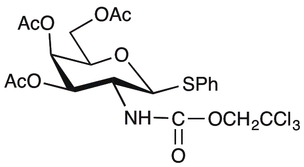 Fenil 3,4,6-tri-O-acetil-2-desoxi-1-tio-2-(2,2,2-tricloroetoxiformamido)-bD-galactopiranósido