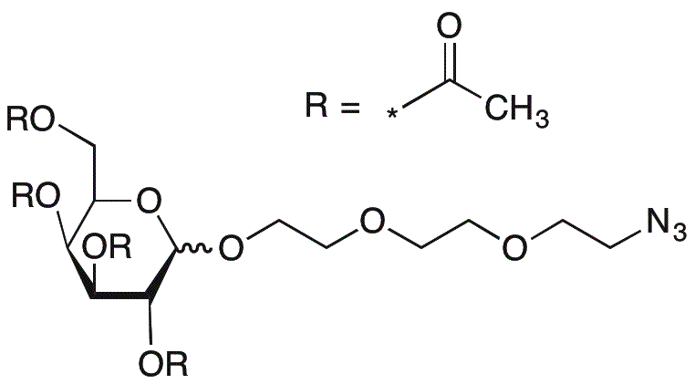 2-[2-(2-azidoetoxi)etoxi]etilo 2,3,4,6-tetra-O-acetil-D-galactopiranósido