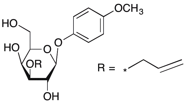 4-Metoxifenil 3-O-alil-bD-galactopiranósido