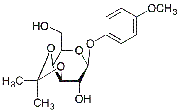 4-Metoxifenil 3,4-O-Isopropilideno-β-D-galactopiranósido