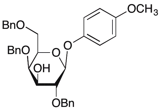 4-Metoxifenil 2,4,6-tri-O-bencil-β-D-galactopiranósido