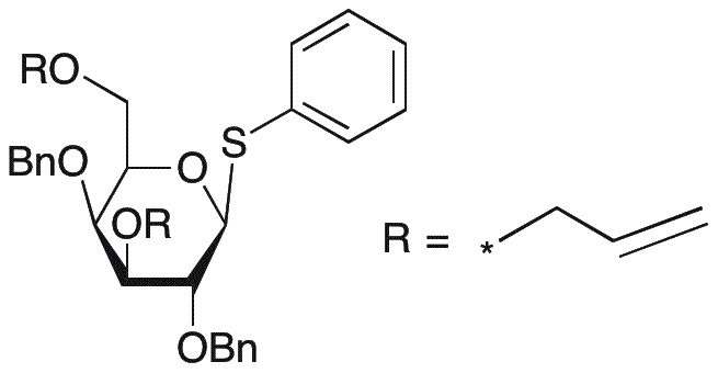 Phényl 3-O-allyl-2,4,6-tri-O-benzyl-1-thio-β-D-galactopyranoside