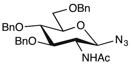 Azida de 2-acetamido-3,4,6-tri-O-bencil-2-desoxi-bD-glucopiranosil