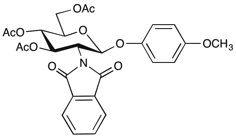 4-méthoxyphényl 3,4,6-tri-O-acétyl-2-désoxy-2-phtalimido-β-D-glucopyranoside