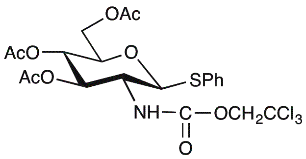 Phényl 3,4,6-tri-O-acétyl-2-désoxy-1-thio-2-(2,2,2-trichloroéthoxyformamido)-β-D-glucopyranoside