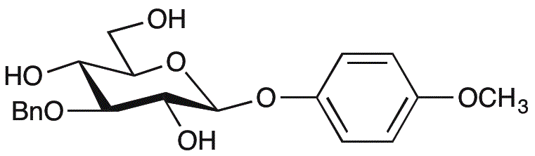 4-méthoxyphényl 3-O-benzyl-β-D-glucopyranoside