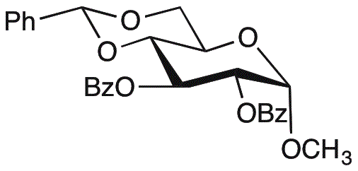 Methyl 2,3-Di-O-benzoyl-4,6-O-benzylidene-α-D-glucopyranoside