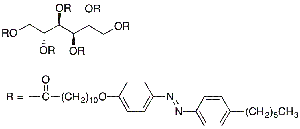 1,2,3,4,5,6-Hexa-O-[11-[4-(4-hexylphenylazo)phenoxy]undecanoyl]-D-mannitol