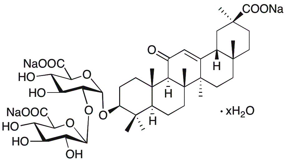 Glycyrrhizinate trisodique hydraté