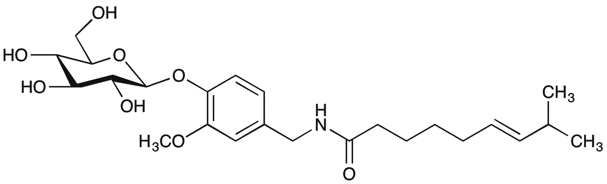 Capsaicina bD-glucopiranósido