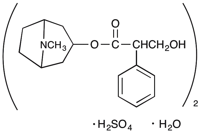 Sal de sulfato de atropina monohidrato