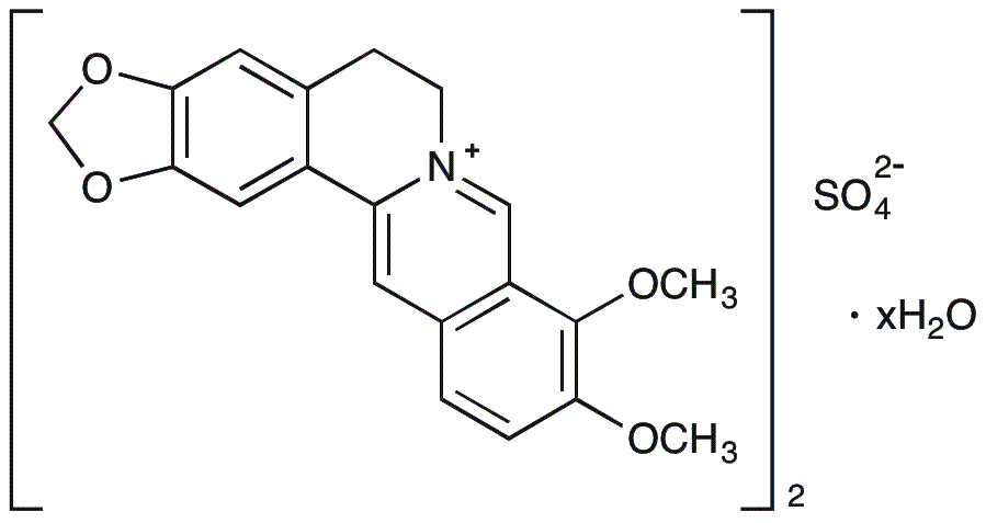 Berberine sulfate hydrate