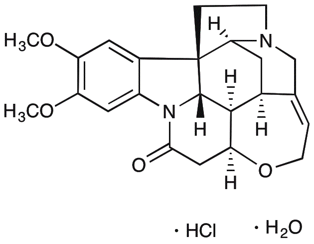 Brucine hydrochloride monohydrate