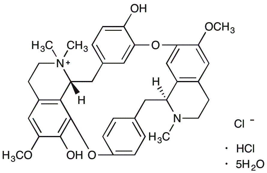 Chlorhydrate de tubocurarine pentahydraté