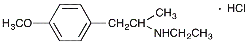 Clorhidrato de 2-etilamino-1-(4-metoxifenil)propano