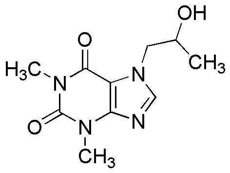 7-(2-Hidroxipropil)teofilina