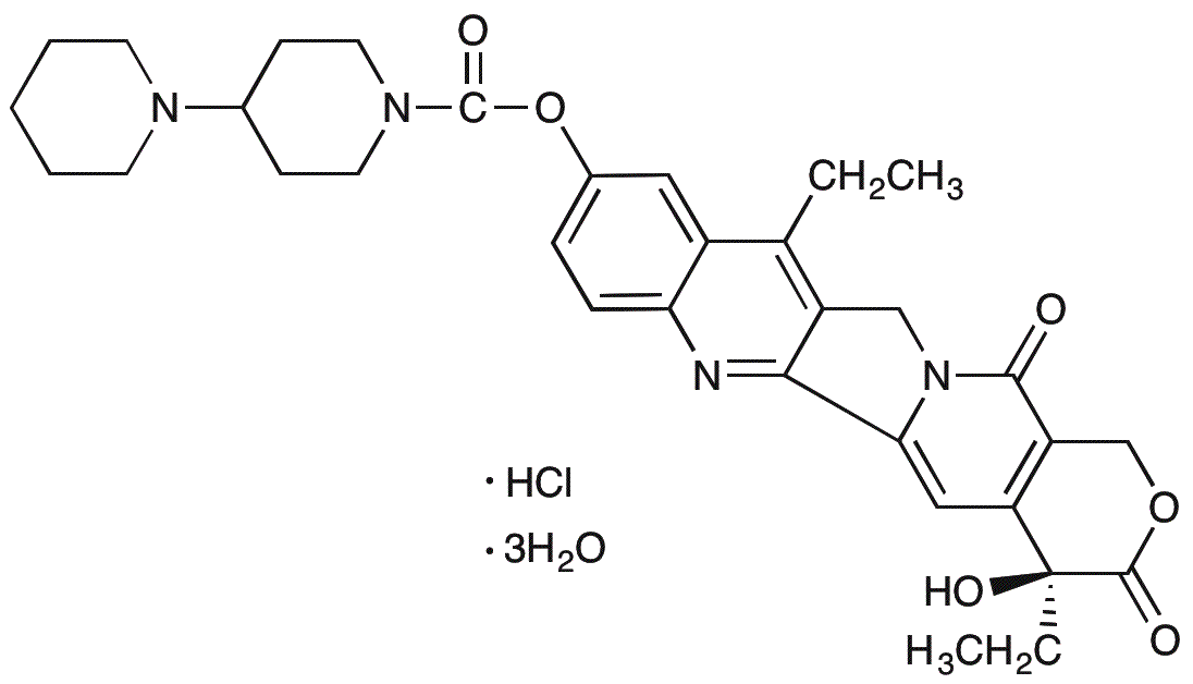 Irinotecan hydrochloride trihydrate