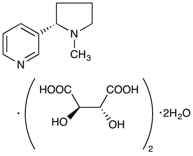 Nicotine bi-L-(+)-tartrate dihydraté