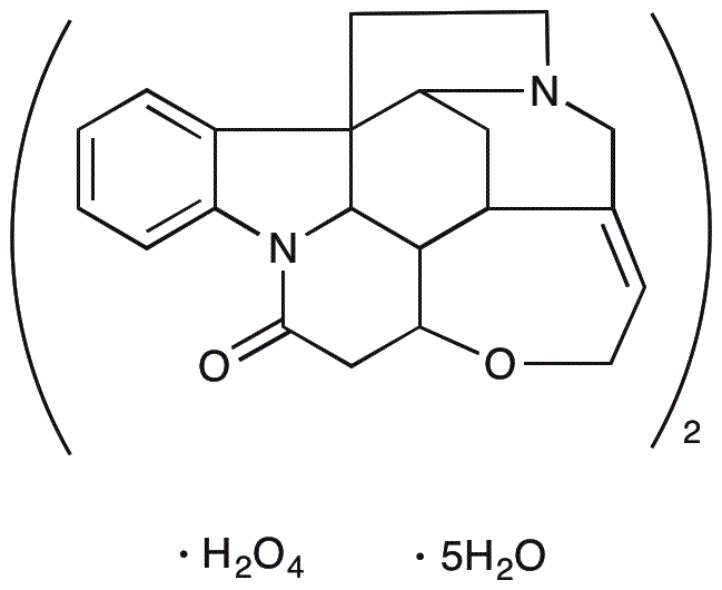 Strychnine sulfate pentahydrate