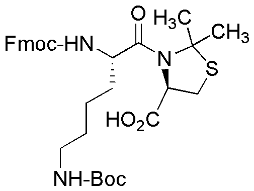 Fmoc-Lys(Boc)-Cys(Psi(Me,Me)pro)-OH