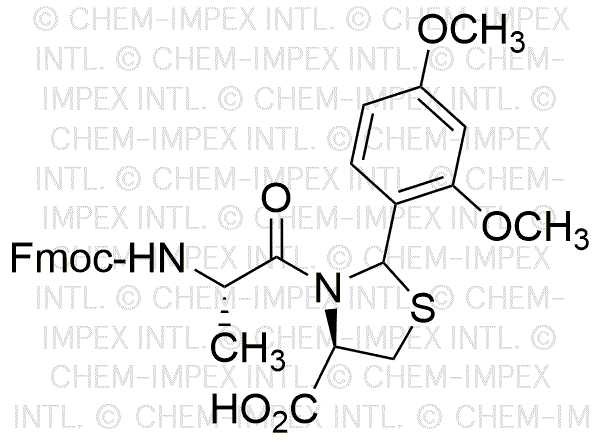 Fmoc-Ala-Cys(Psi(Dmp,H)pro)-OH