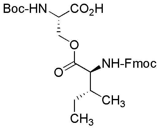 Boc-Ser(Ile-Fmoc)-OH