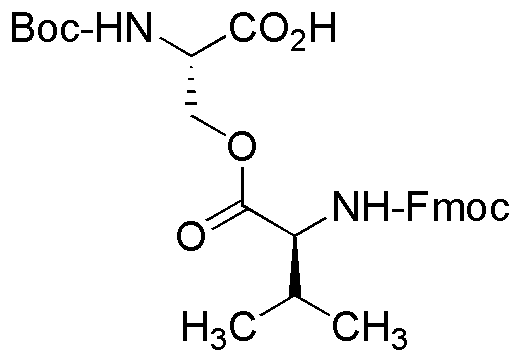 Boc-Ser(Val-Fmoc)-OH