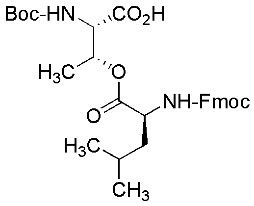 Boc-Thr(Leu-Fmoc)-OH