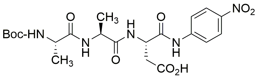 Boc-Ala-Ala-Asp-pNA