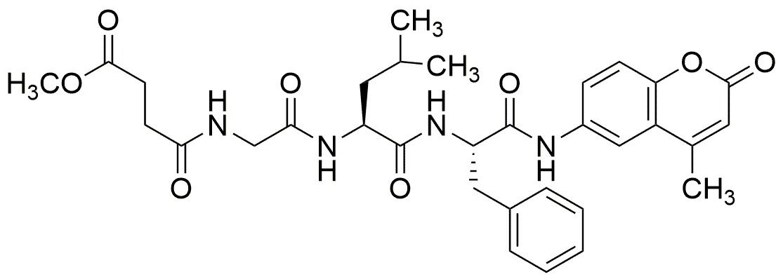 MéOSuc-Gly-Leu-Phe-AMC