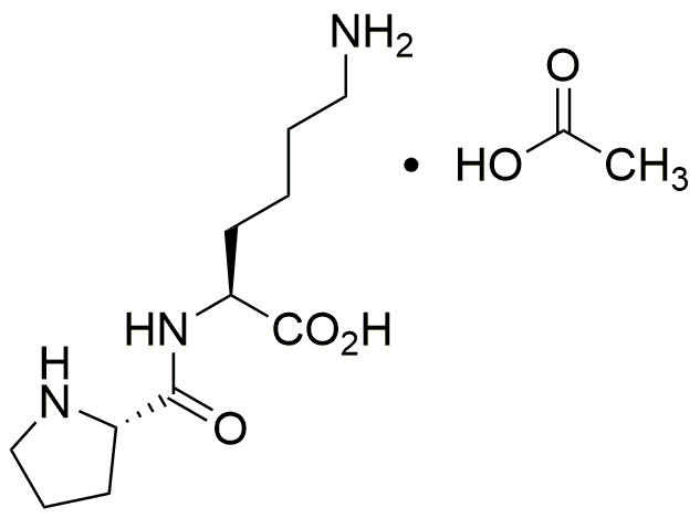 Acétate de sel H-Pro-Lys-OH