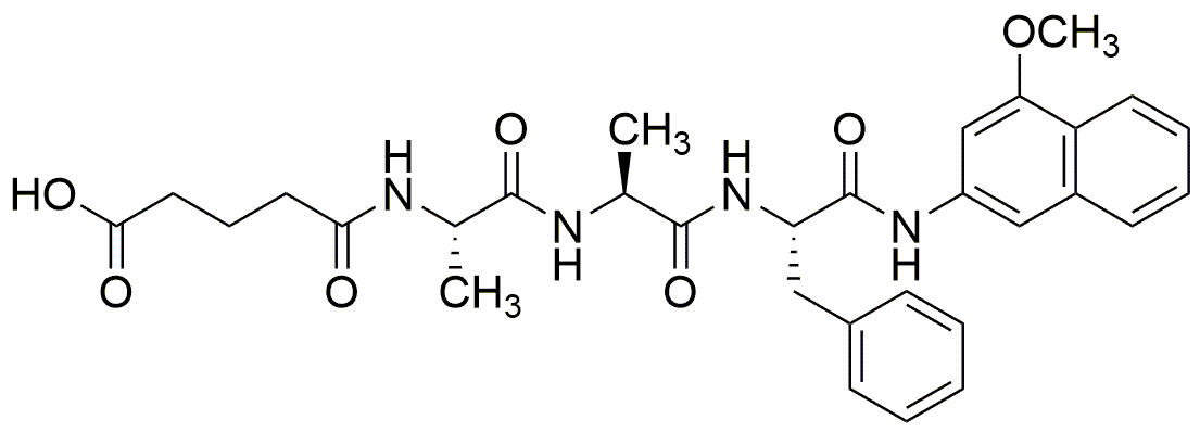 Glutaryl-Ala-Ala-Phe-4M?NA