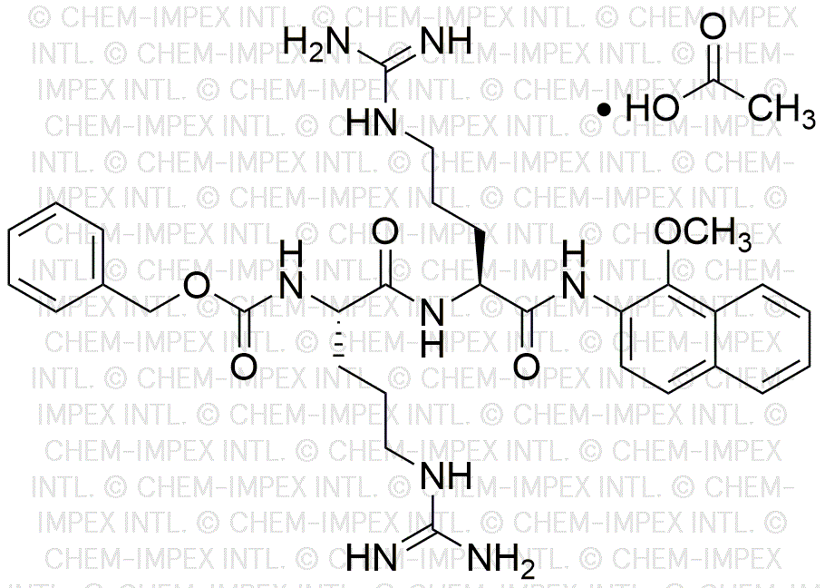 Sal de acetato de Z-Arg-Arg-4MβNA